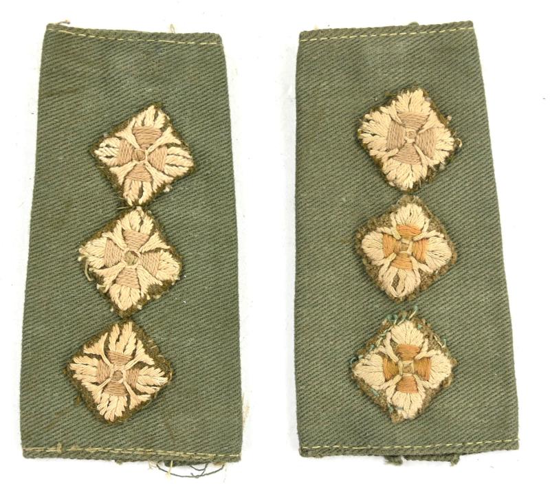 British WW2 JG Rank Shoulderboards