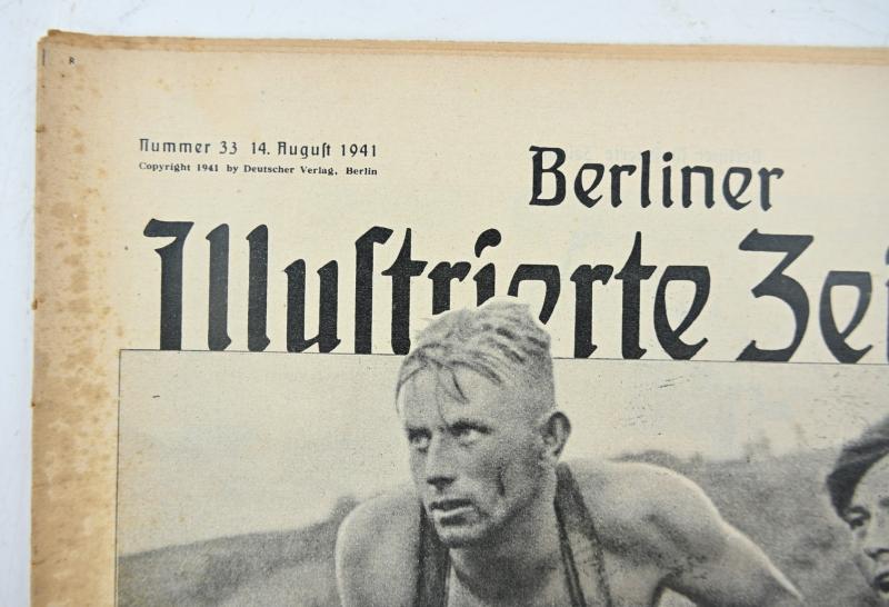 German Berliner Illustrierte Zeitung Newspaper 1941