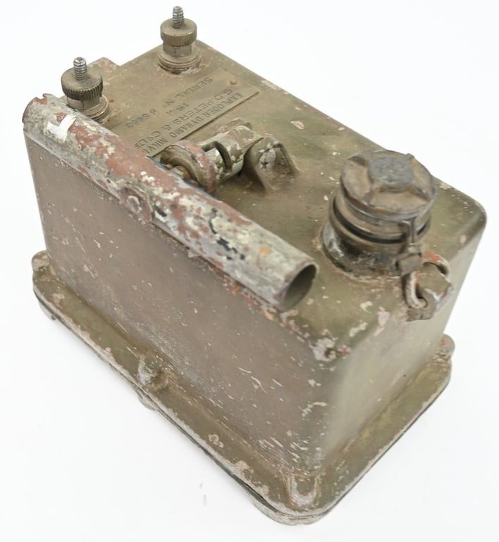 British WW2 Explorer Dynamo MK VII Blasting Machine