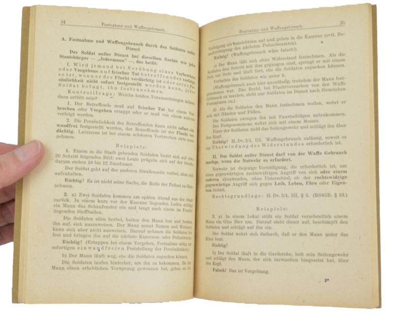 German WH Handbook Reibert 'Offizierthemen'