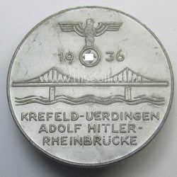 Commemorative, resin-based N.S.D.A.P.-related 'tinnie' being a non-maker-marked example...