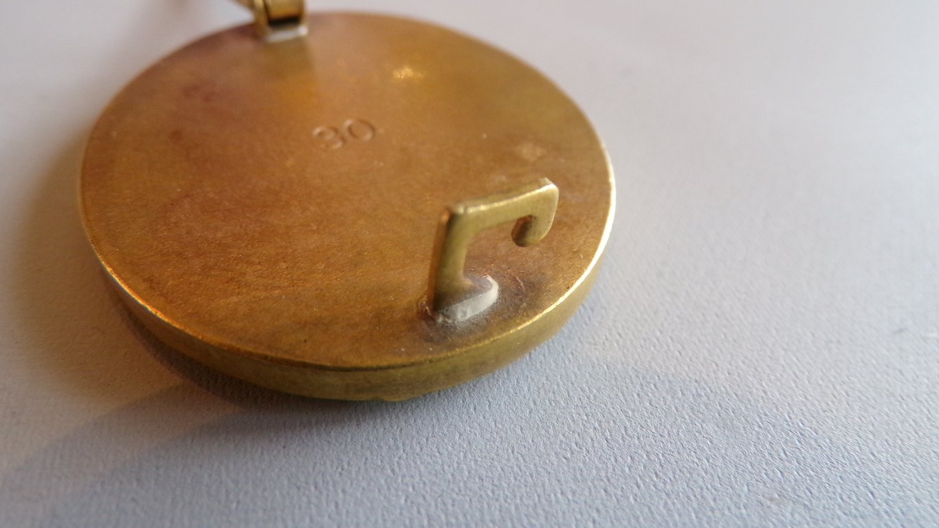 Verwundetenabzeichen in Gold