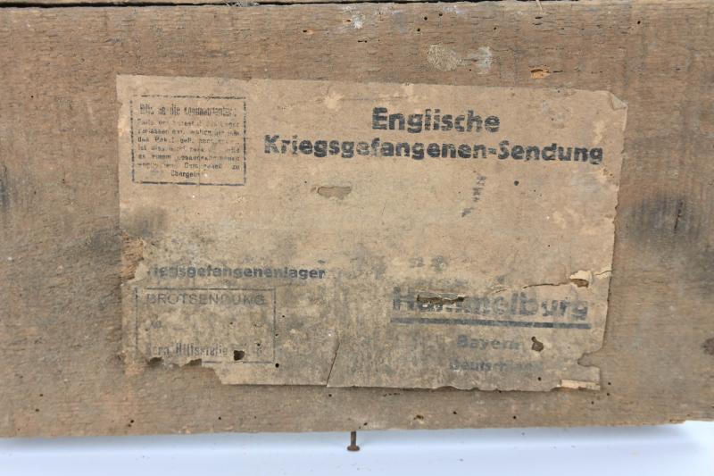 British WW2 POW Post Parcel Box
