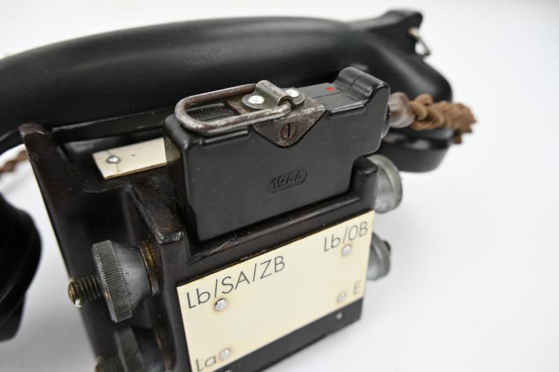 German WH Military Bakelite Desk Rotary Telephone 1942