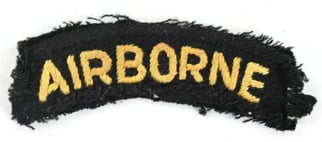US WW2 British Made 101st Airborne Division SSI...