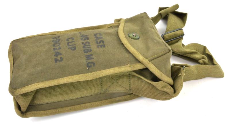 US WW2 Grease Gun Magazin Pouch