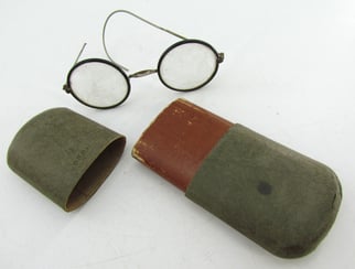 German D.R.G.M. Spectacles with Protective Case