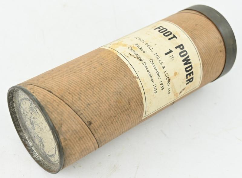 British WW2 Footpowder Container 1Lb.