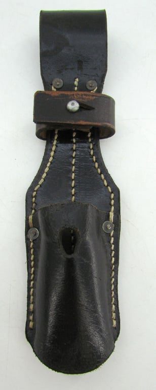 Wehrmacht K98 Bayonet Frog with Retaining Strap – Near Mint Condition