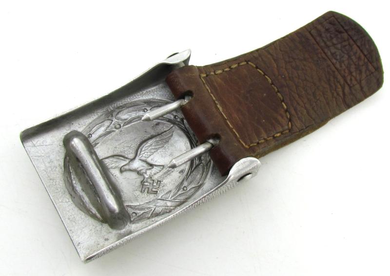 Luftwaffe Tabbed Aluminum Buckle 1938 ( JMO )