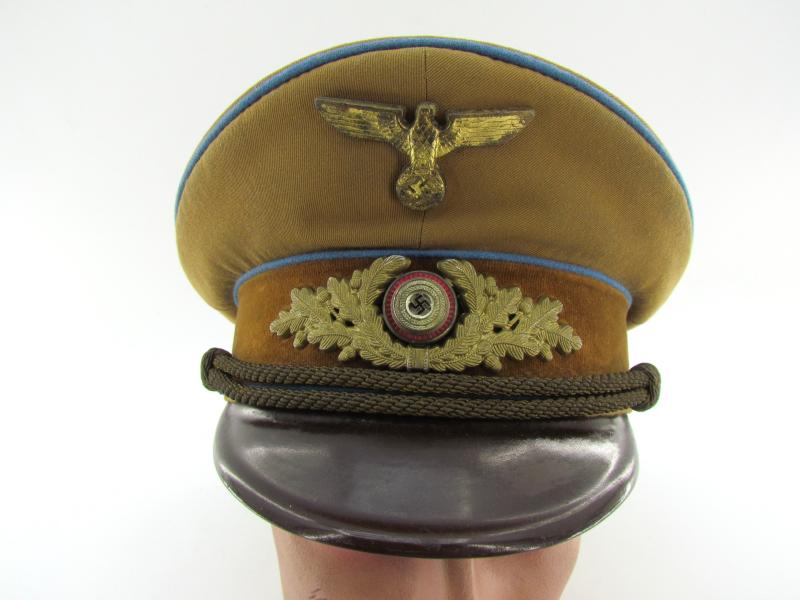 NSDAP Ortsgruppe RZM leaders visor cap