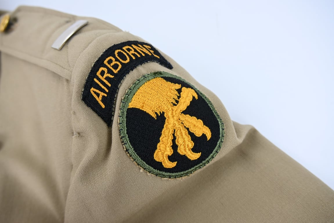 US WW2 Officer Summer A-Class 17th Airborne Division