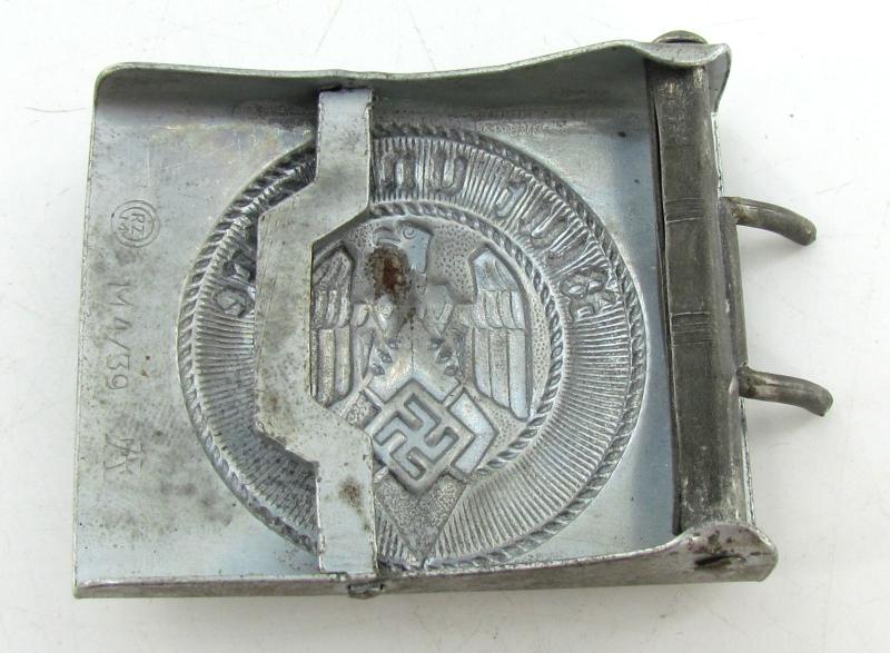 Hitler Youth Belt Buckle RZM M4-39 ( “Crank Catch”)