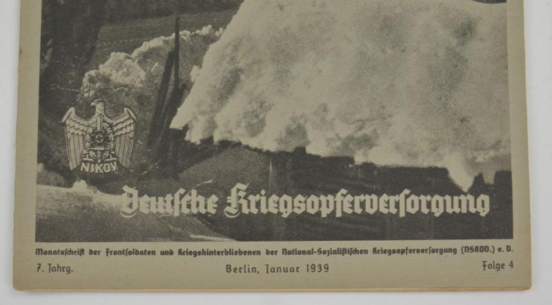 German NSKOV Magazine January 1939