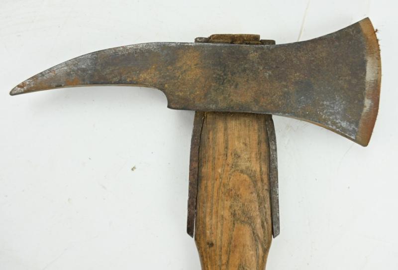 German Third Reich Era Firefighters Axe with Cover