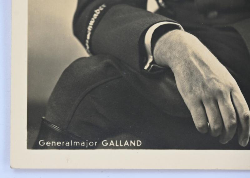 German Portrait Picture 'Generalmajor Galland'
