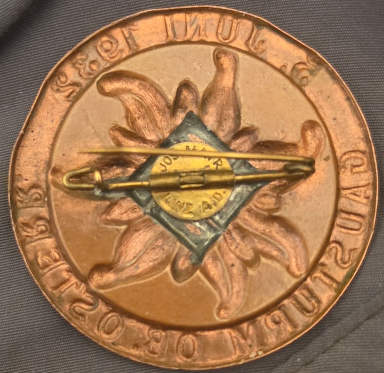Extremely Rare Early Austrian   “Gausturmtag” Event Badge 1932