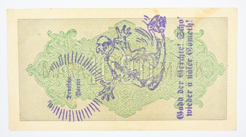 German Third Reich era reprinted banknote