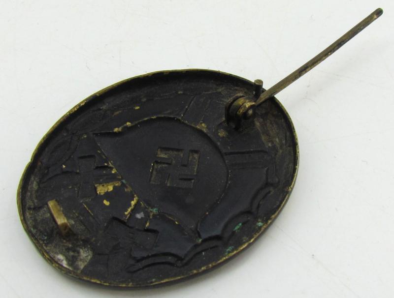 Woundbadge in Black (VWA Schwarz)