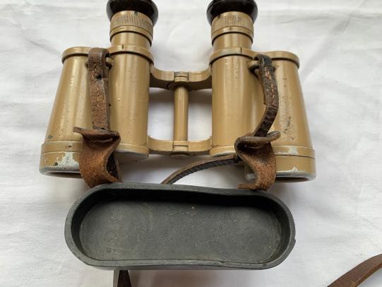 German WW2 Tan 6x30 Binoculars
