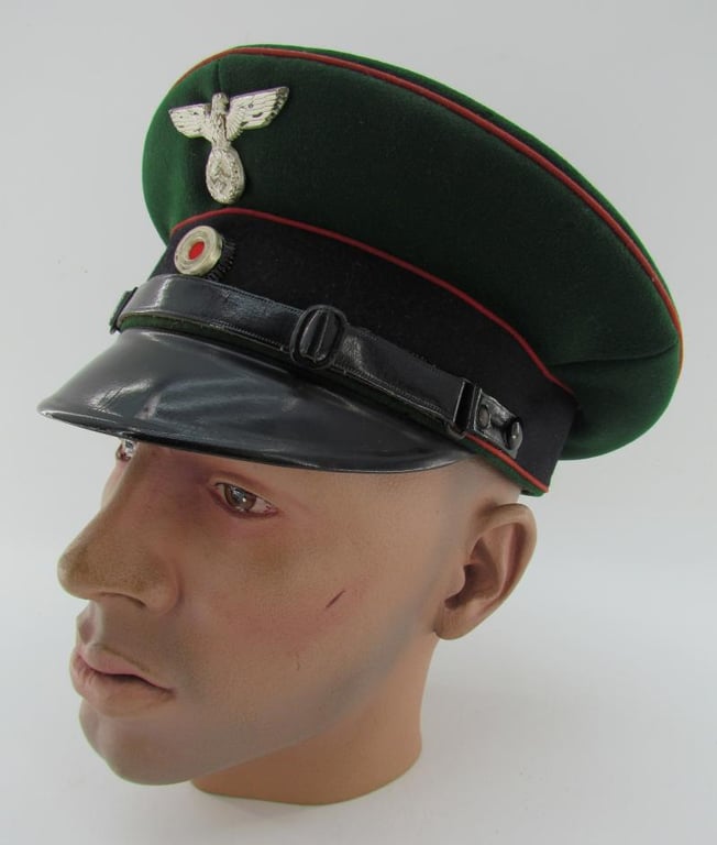Third Reich Prison Officials Visor Cap