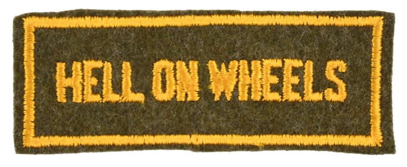 US Armored Division Tabs
