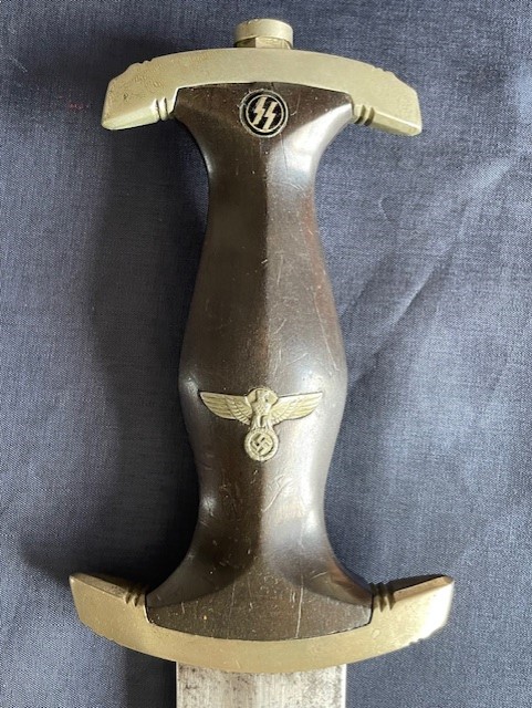 GERMAN EARLY WWII 1933 MODEL SS DAGGER BY RARE MAKER BOKER