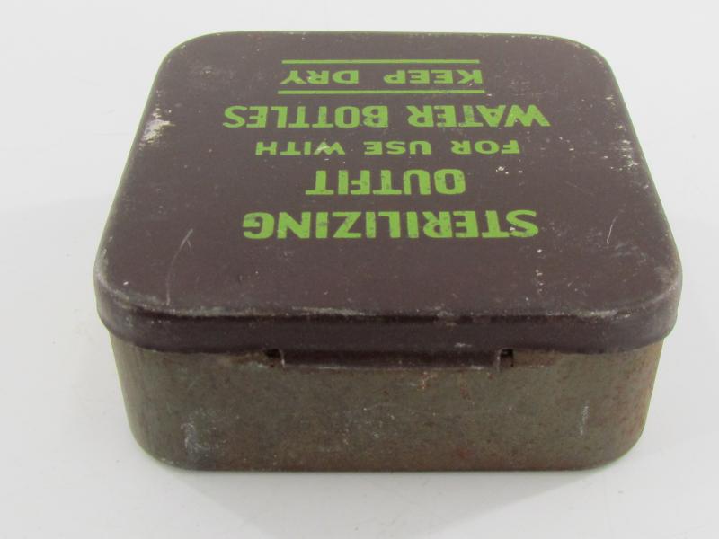 British WWII Water sterilizing outfit