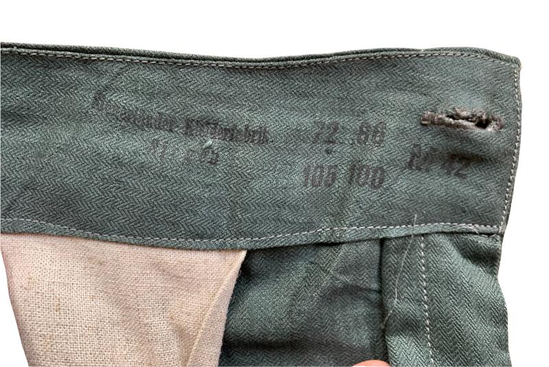 WH (HEER) M40 HBT/Drillich Combat Trousers