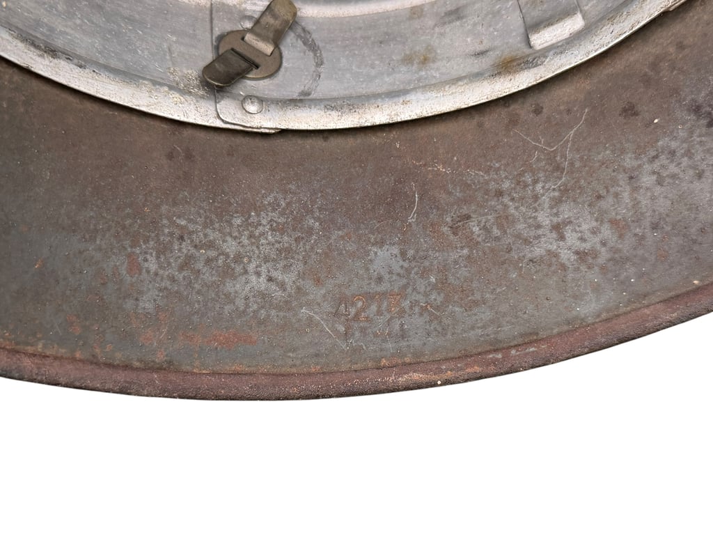 WH Heer Camouflaged M35 Helmet