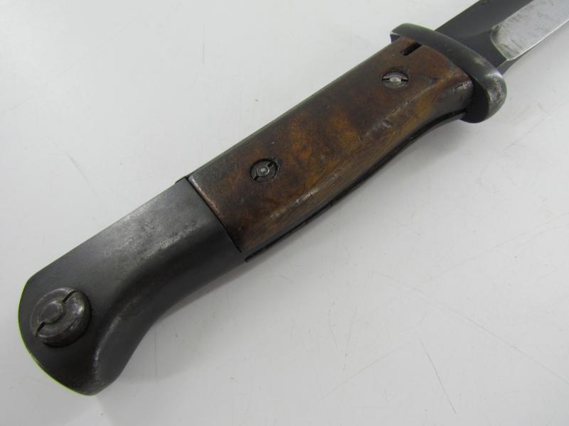 Non Matching K98 bayonet by E. Pack & S 1939 With Frog