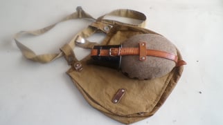 Hitler Youth Breadbag & Early Pattern Canteen