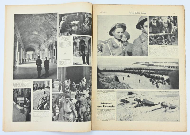 German Berliner Illustrierte Zeitung Newspaper 1940