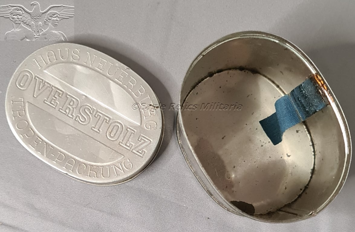 "Afrika" Overstolz Issued Cigarette Tin (Empty)