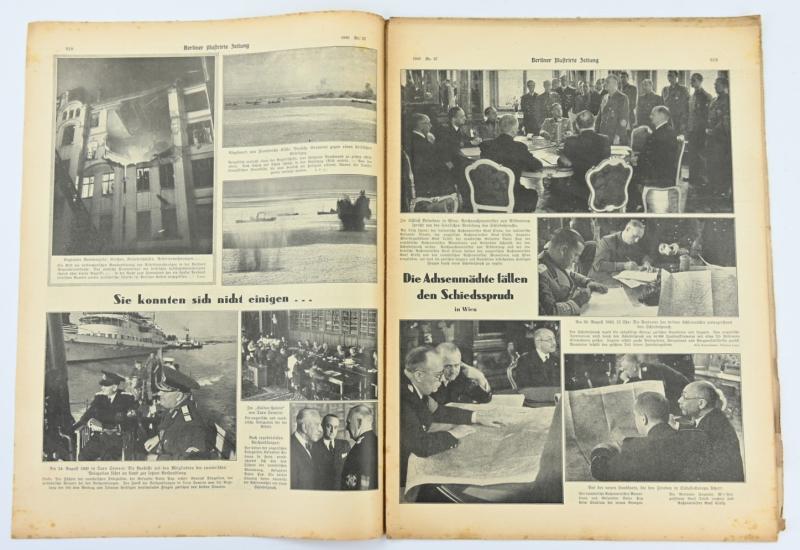 German Berliner Illustrierte Zeitung Newspaper 1940