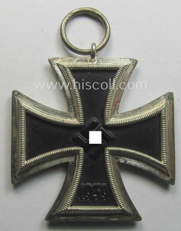 'EKII. Klasse' being a maker- (ie. '40'-) marked example that comes together with its non-confectioned ribbon (ie. 'Bandabschnitt') by the maker (ie. 'Hersteller'): 'Berg & Nolte'