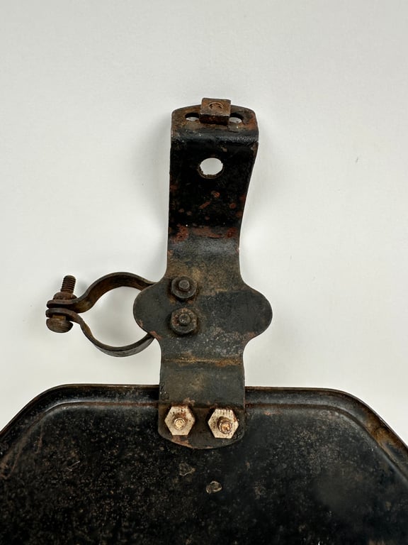 Orginal WW2 German license plate motorcycle