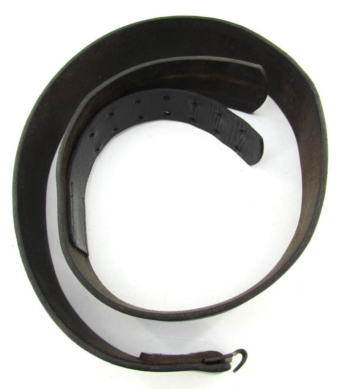 German Leather Equipment belt
