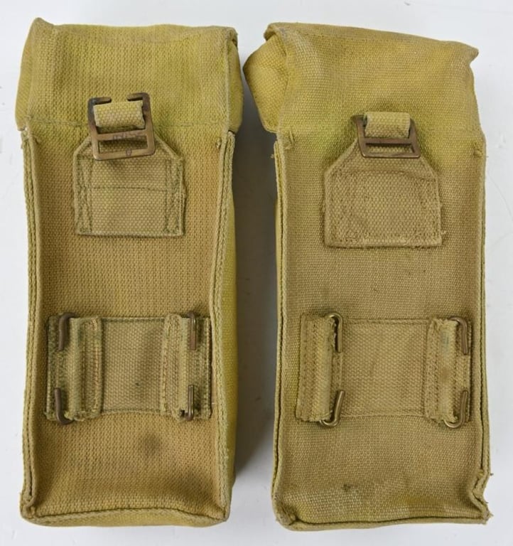 British WW2 Brengun Pouch Set