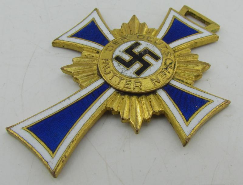 German Mothers Cross in Gold
