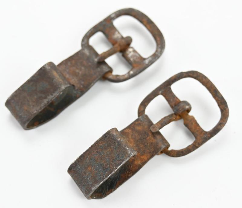 German WH Tornister Belt Hooks