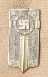 HJ Reichsjugendtag 1932' Silver Award  'Veranstaltungsabzeichen'