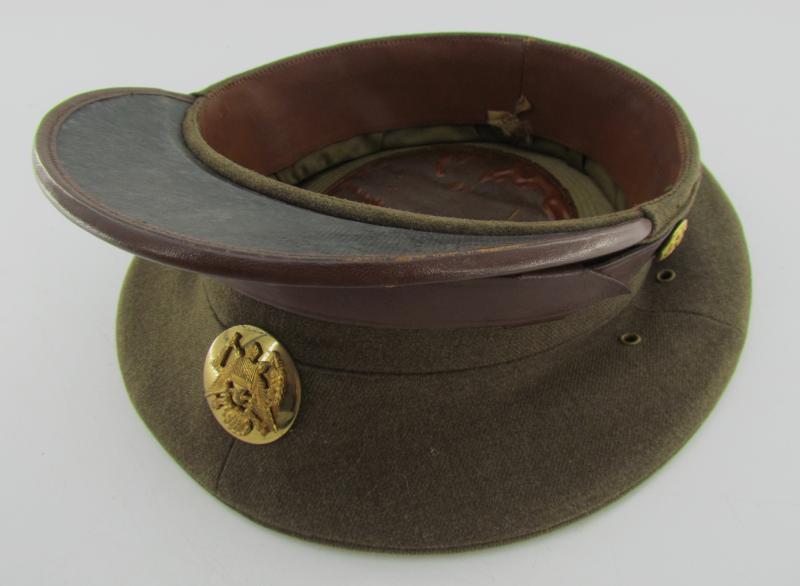 US WWII EM Service Visor Cap "1940"