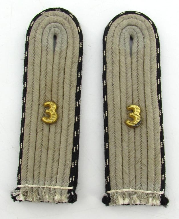 Wehrmacht ( Heer ) "Panzer-pioneer" Shoulder Boards ...Rare