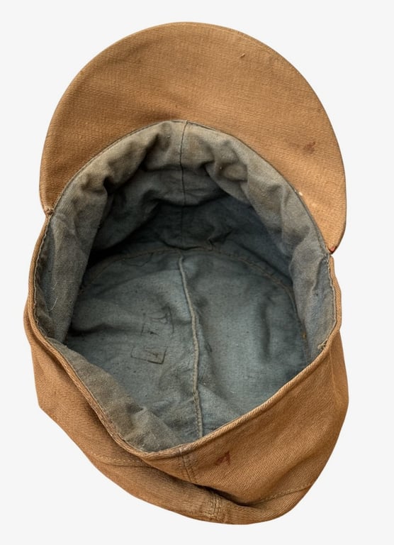 Kriegsmarine Tropical Field Cap (Tropenfeldmütze) – 'BAW' Marked