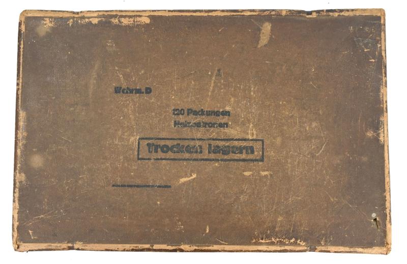 German WH Wooden Cartridge Box