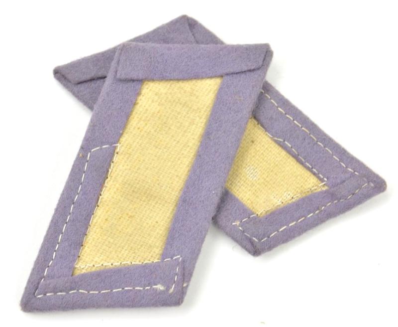 German Luftschutz Collar tab Set