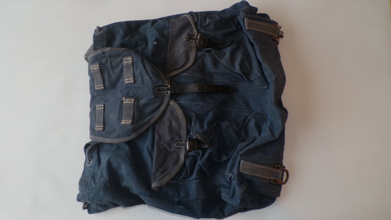 Luftwaffe Rucksack in blue webbing