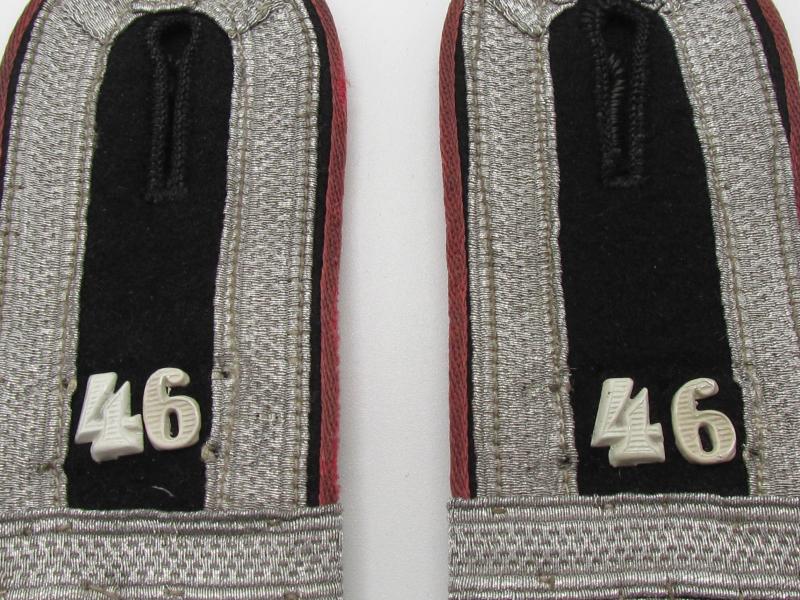 Wehrmacht Army (Heer) Panzer shoulder boards