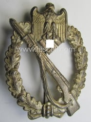 'Infanterie Sturmabzeichen in Silber' (or: silver-class infantry-assault-badge ie....